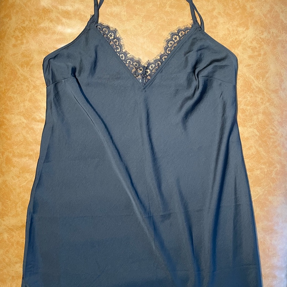 A New Day Black Slip Dress